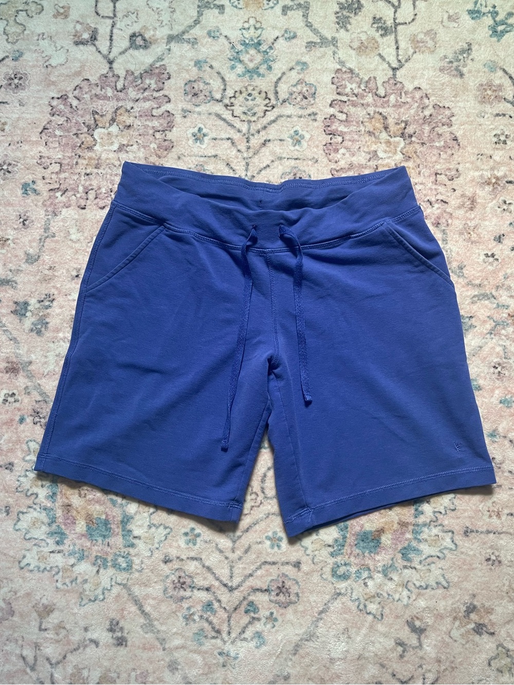 Danskin now purple knit shorts womens medium 8-10